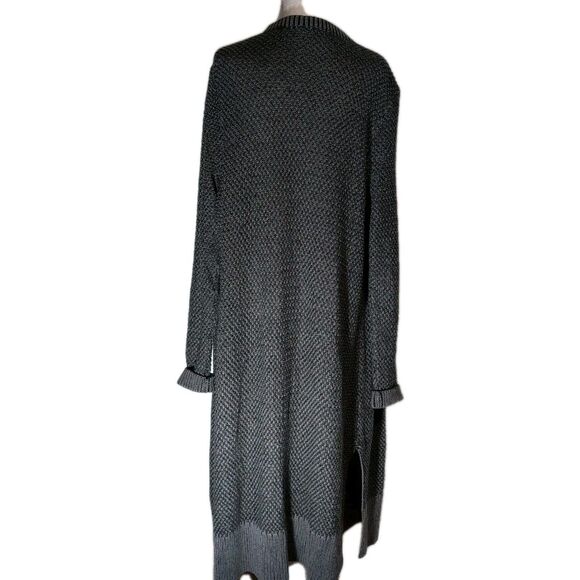 Cabi Lara Duster Cardigan Womens Size XL Style 3166 Gray Knit Pockets Open Front - Picture 5 of 11